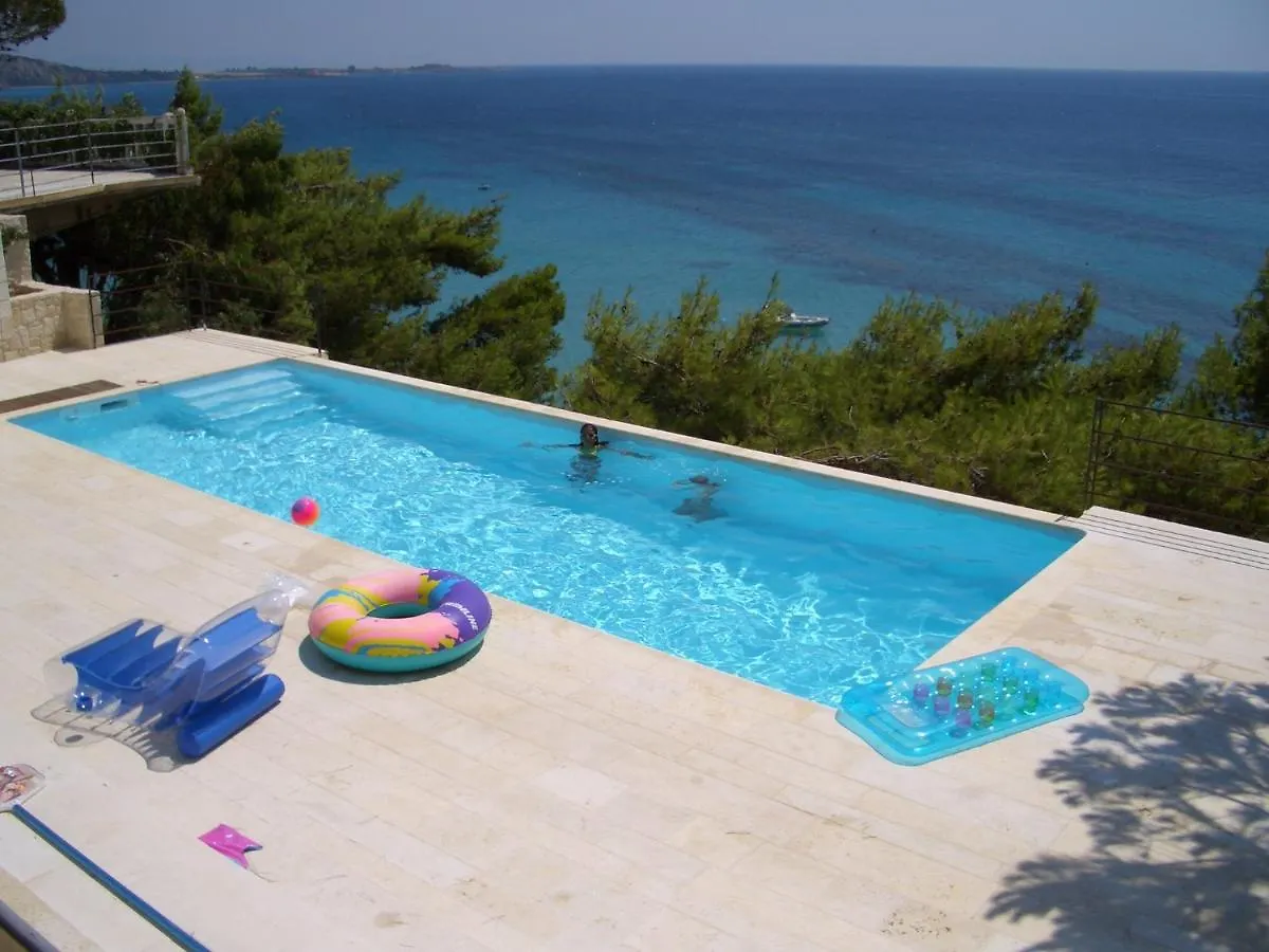 Villaparadiso Beach Front Villa Makris Gialos Argostoli  Greece